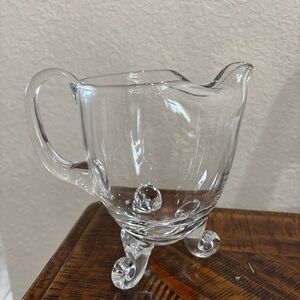 Elegant Crystal Clear Industries Kimberly pitcher. And